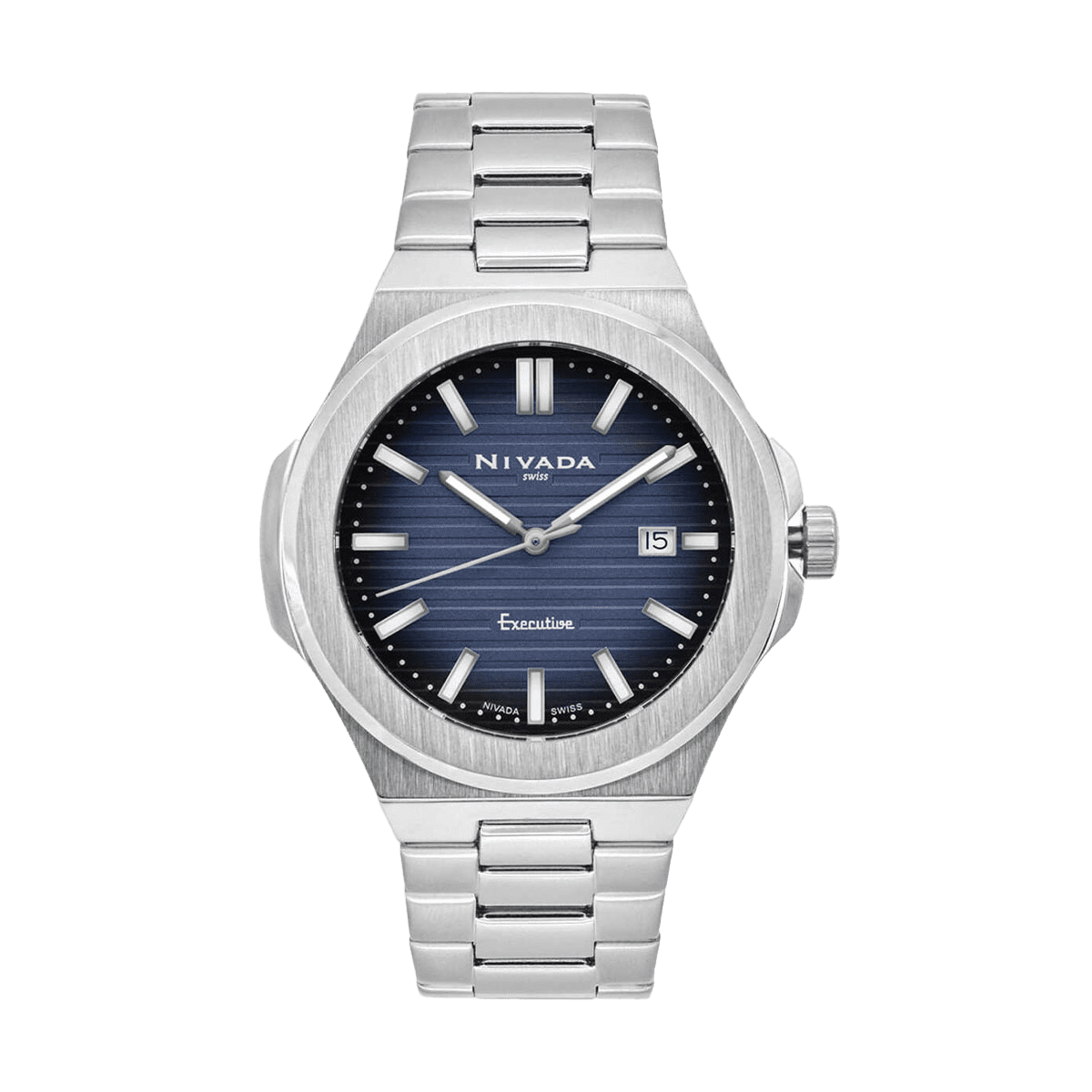 Executive Relieve Horizontal Para Caballero - Altitud 221 - Reloj Nivada Swiss