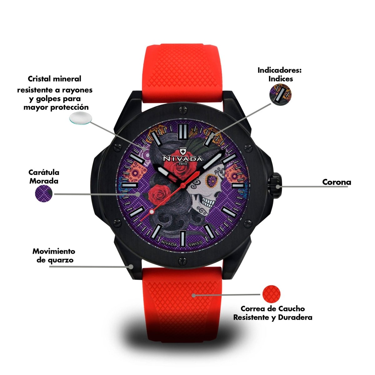 Reloj Catrina 101 Caballero - Reloj Nivada Swiss