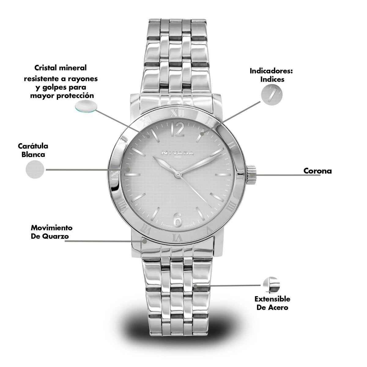 Reloj Corporate 109 Dama - Reloj Nivada Swiss