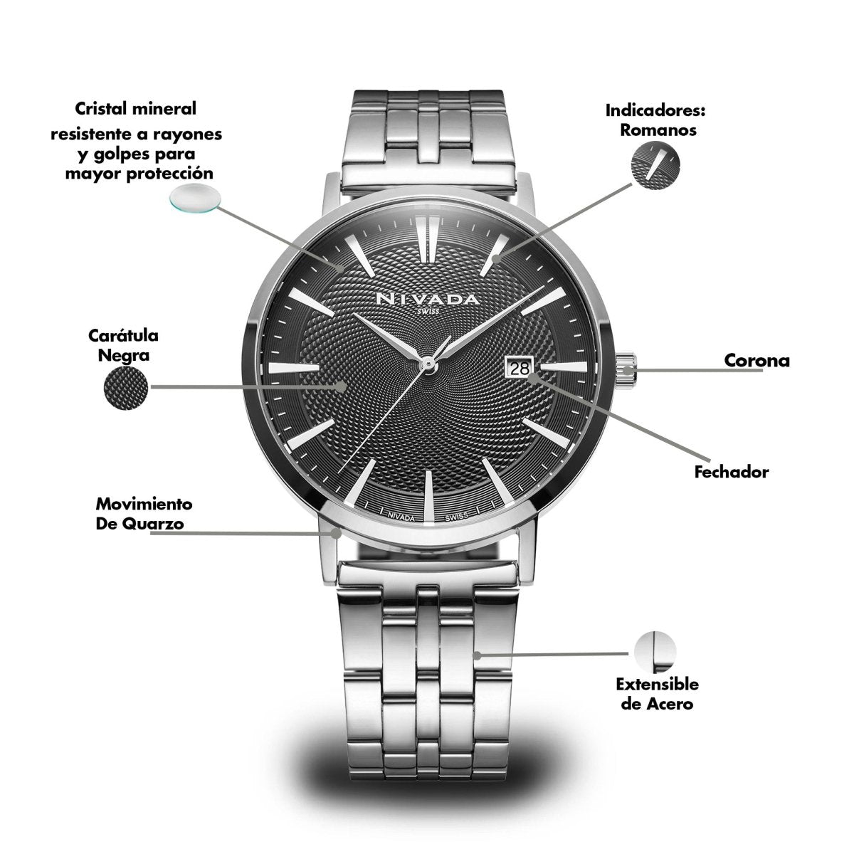 Reloj Corporate 134 Caballero - Reloj Nivada Swiss