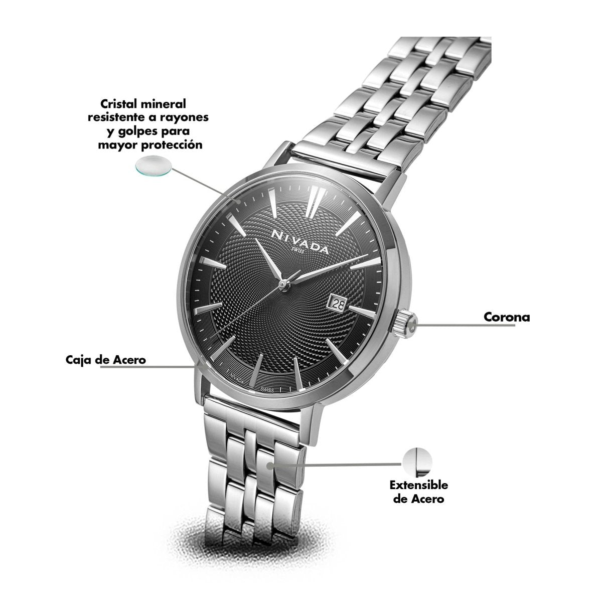 Reloj Corporate 134 Caballero - Reloj Nivada Swiss