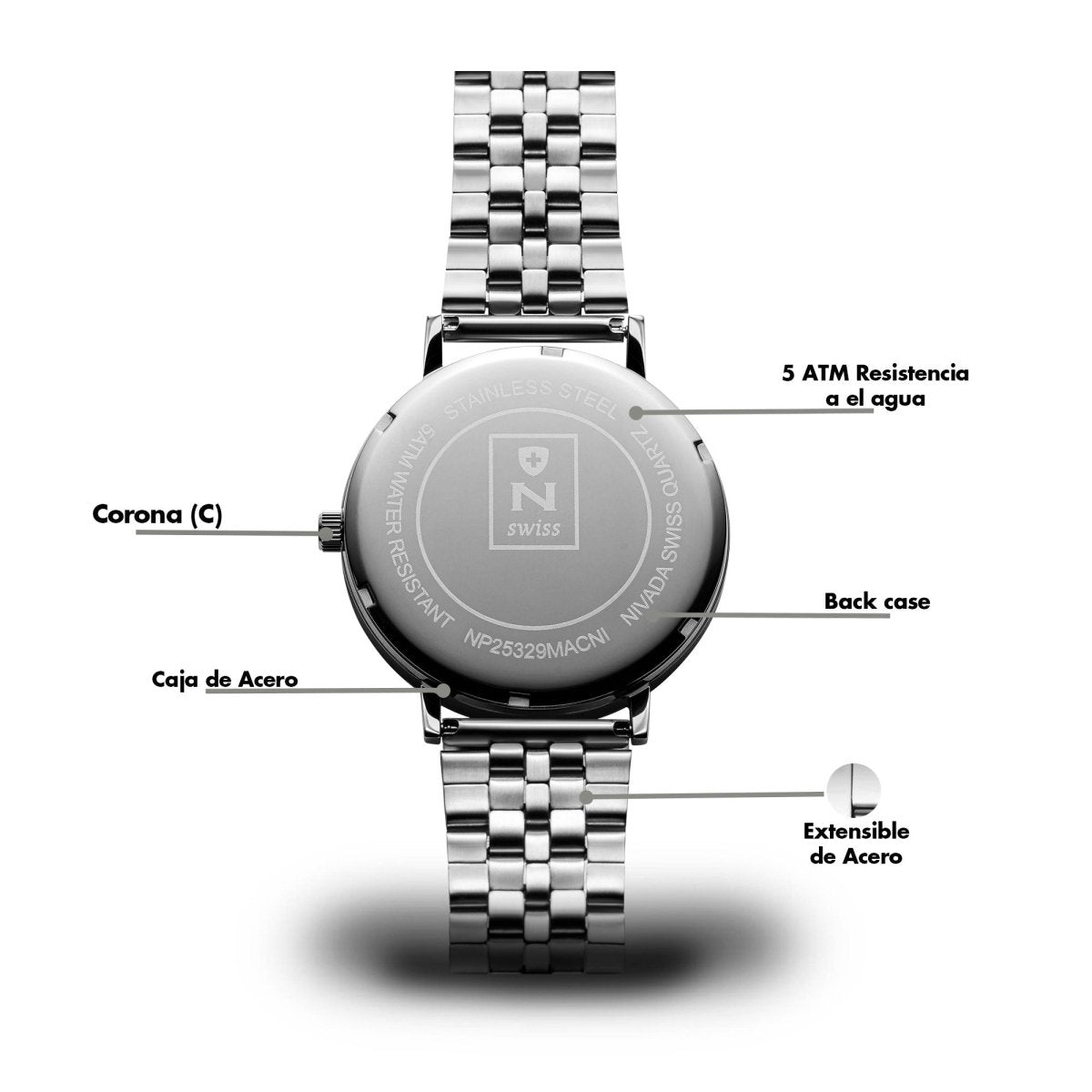 Reloj Corporate 136 Caballero - Reloj Nivada Swiss