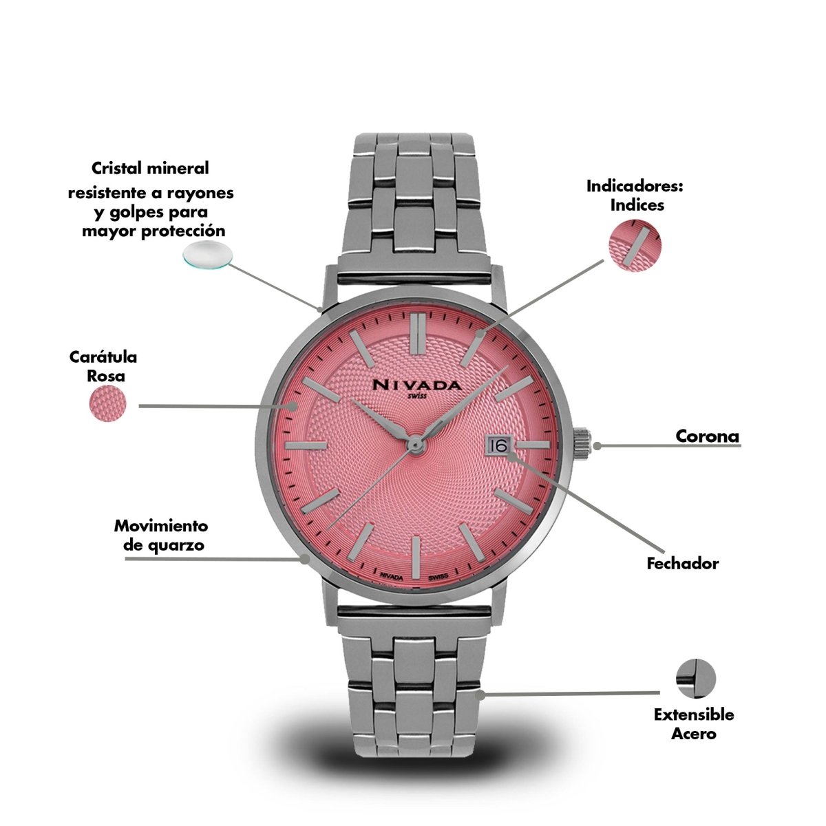 Reloj Corporate 138 Dama - Reloj Nivada Swiss