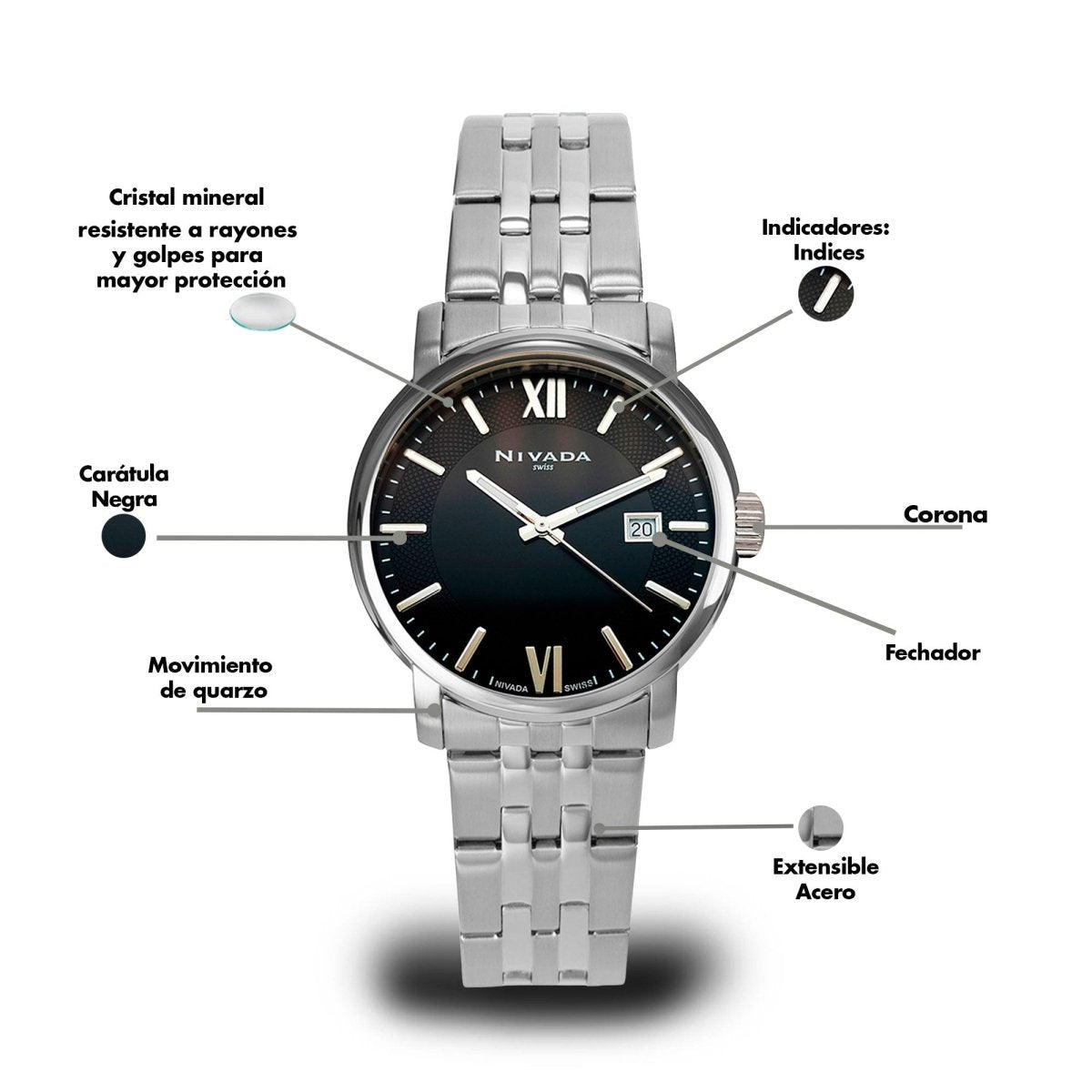 Reloj Corporate 142 Dama - Reloj Nivada Swiss