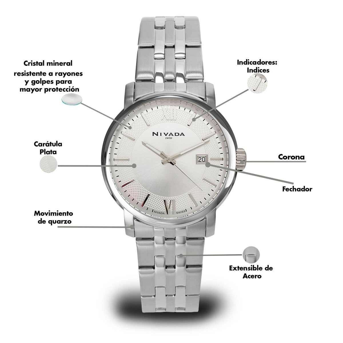 Reloj Corporate 143 Dama - Reloj Nivada Swiss