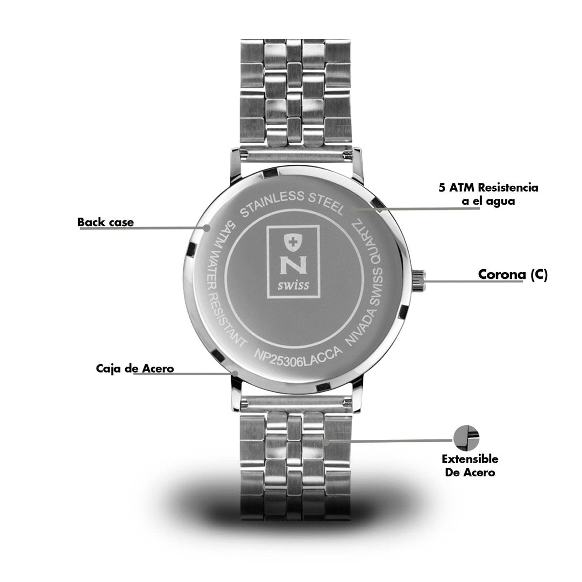 Reloj Corporate 156 Dama - Reloj Nivada Swiss