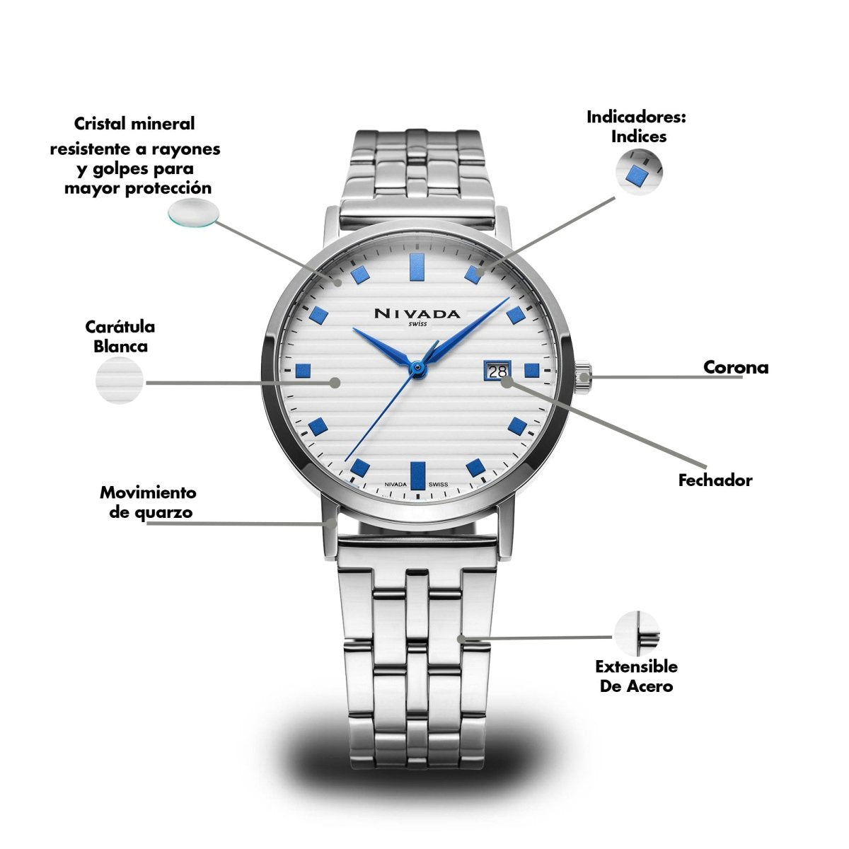 Reloj Corporate 159 Dama - Reloj Nivada Swiss