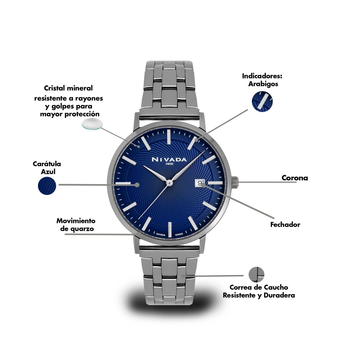 Reloj Corporate 161 Dama - Reloj Nivada Swiss