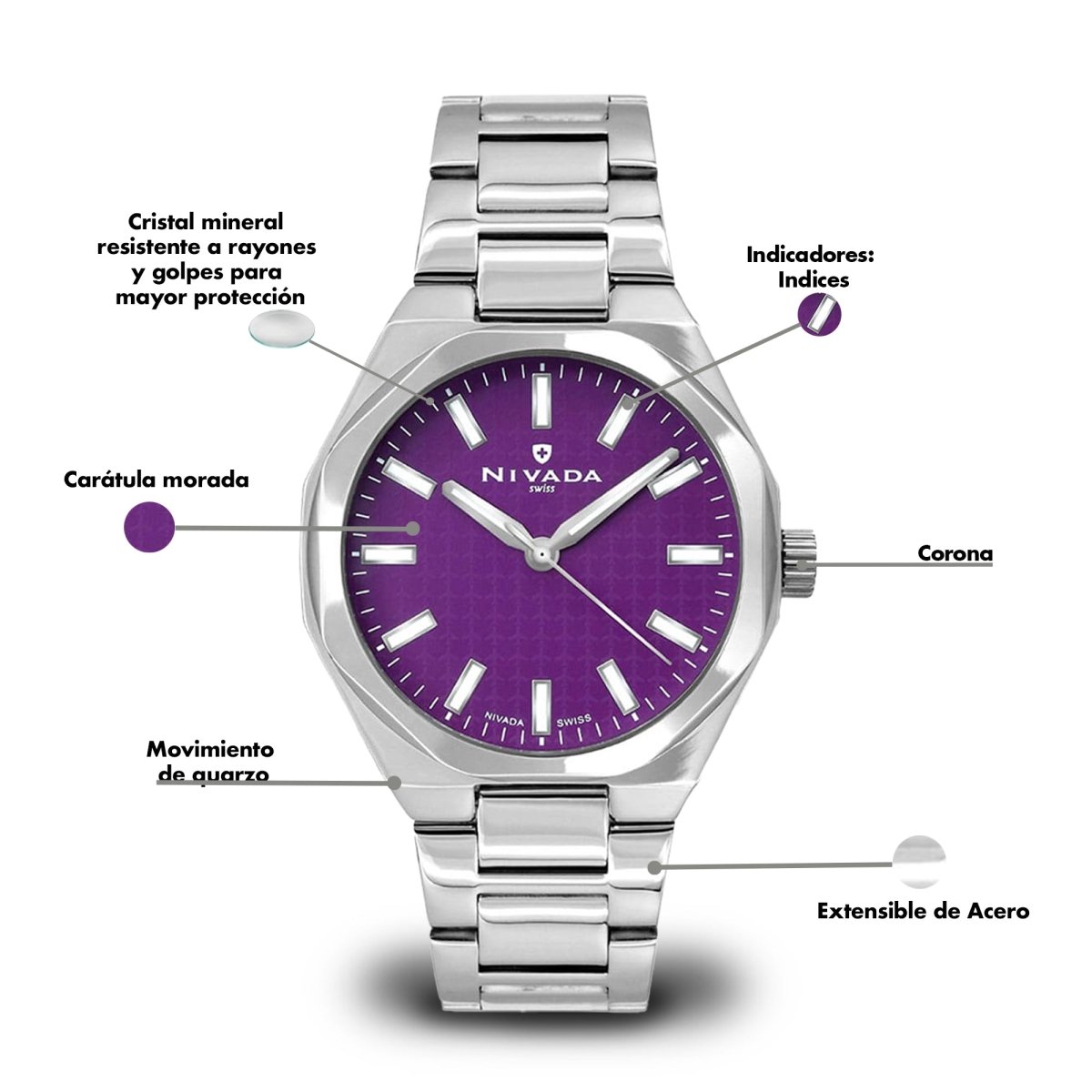 Reloj Corporate 178 Dama - Reloj Nivada Swiss