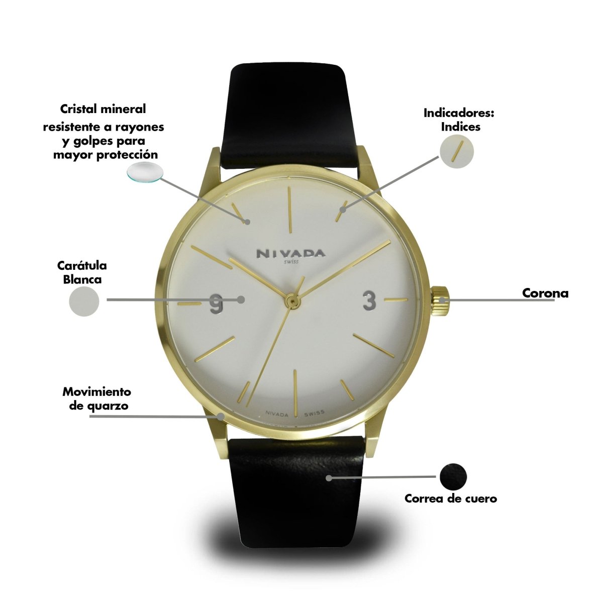 Reloj Corporate 179 Dama - Reloj Nivada Swiss