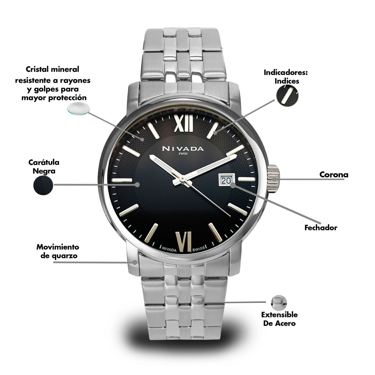 Reloj Corporate 181 Caballero - Reloj Nivada Swiss