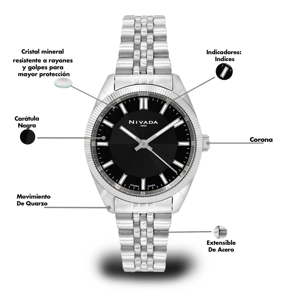Reloj Corporate 226 Dama - Reloj Nivada Swiss