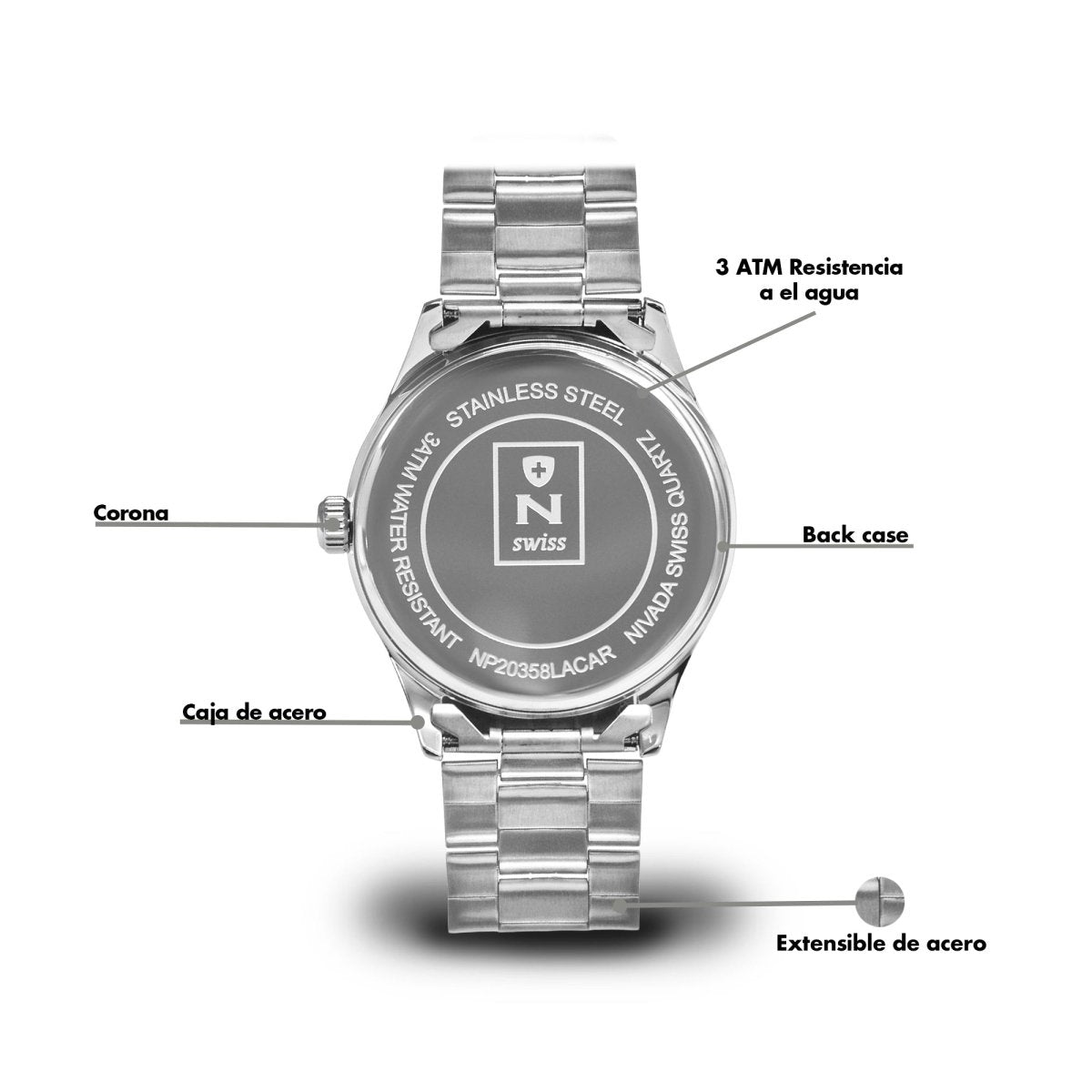 Reloj Corporate 279 Dama - Reloj Nivada Swiss