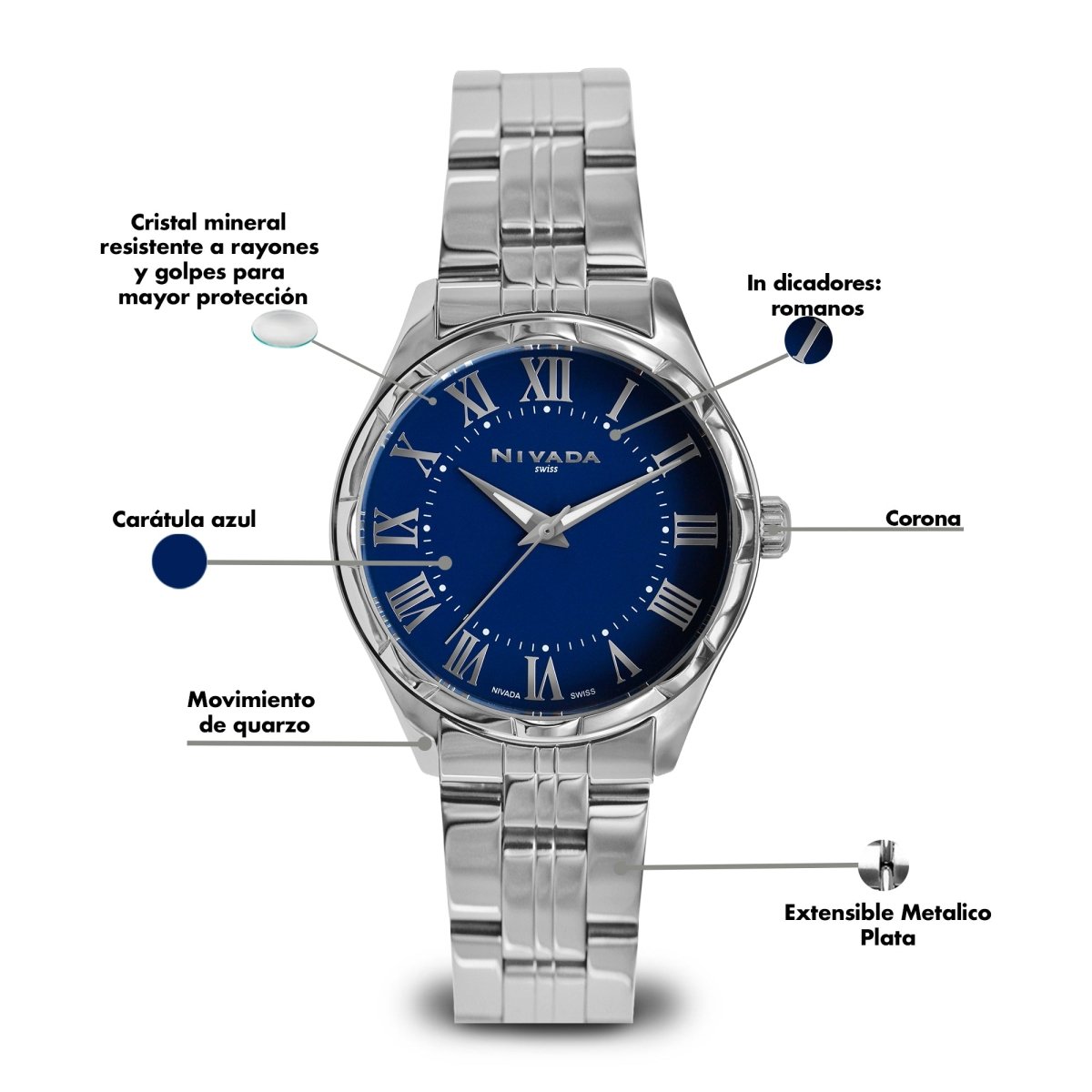 Reloj Corporate 279 Dama - Reloj Nivada Swiss
