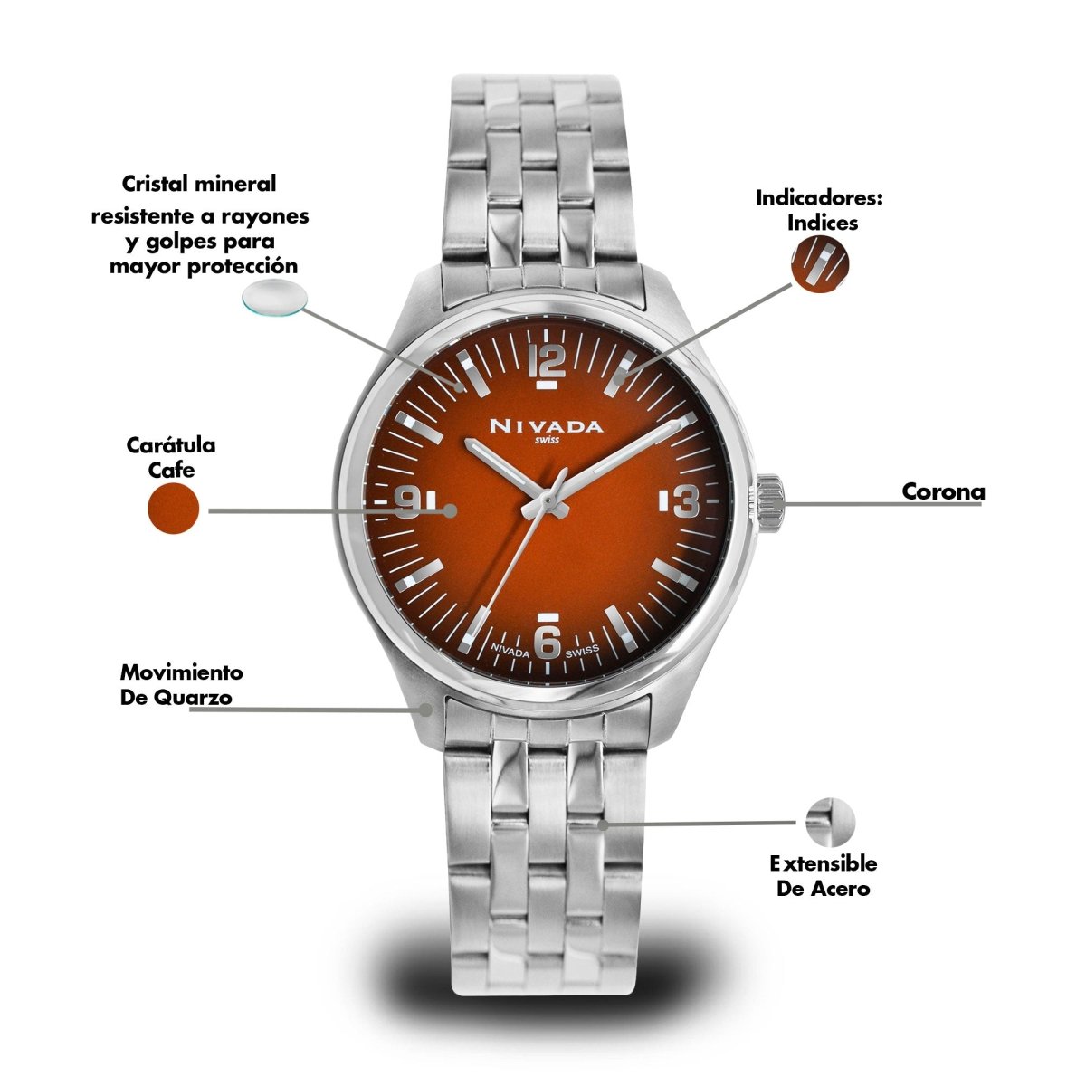 Reloj Corporate 281 Dama - Reloj Nivada Swiss