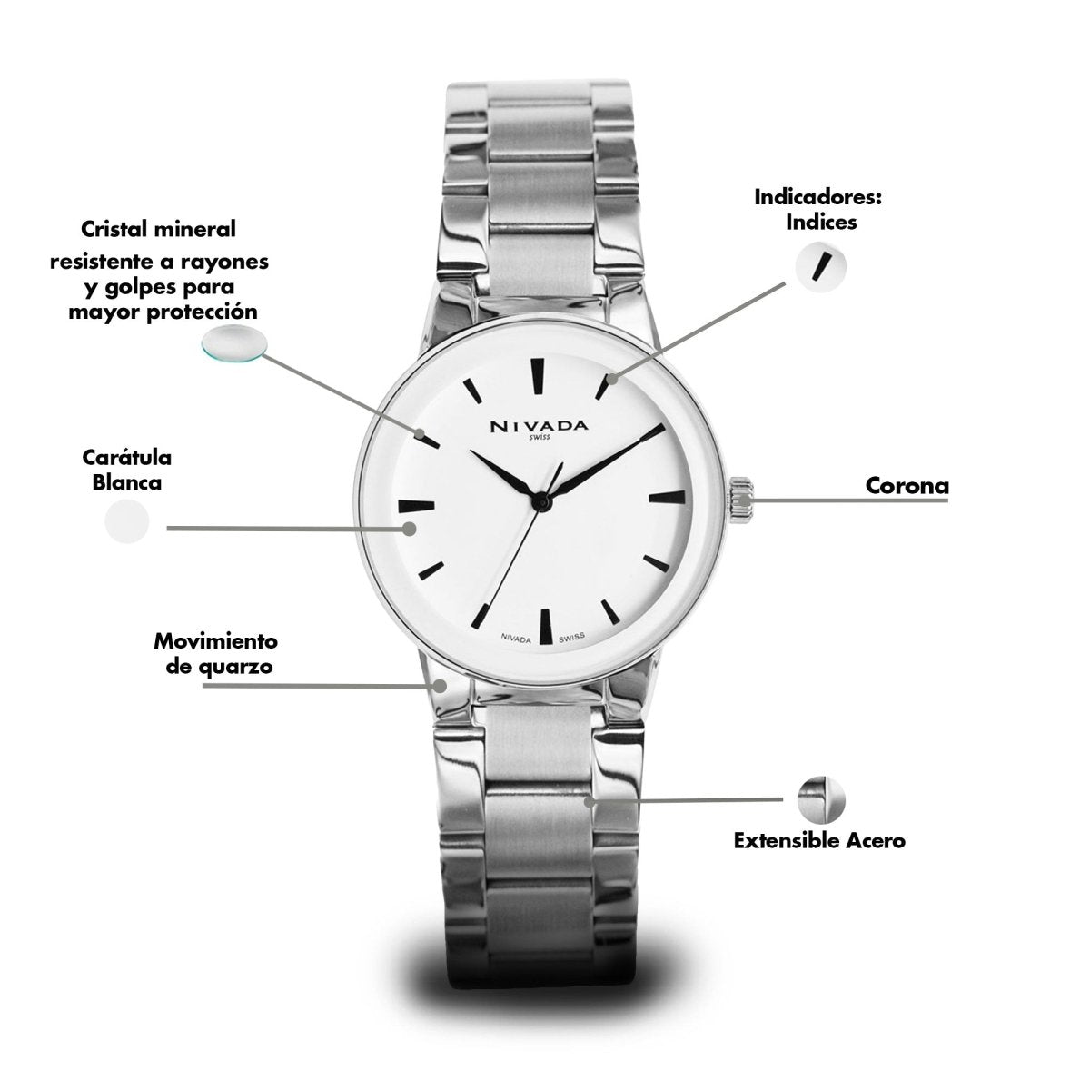 Reloj Corporate 286 Dama - Reloj Nivada Swiss