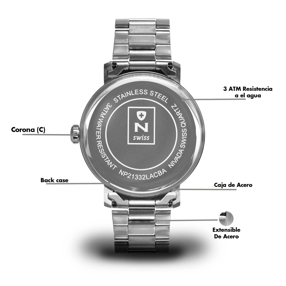 Reloj Corporate 287 Dama - Reloj Nivada Swiss