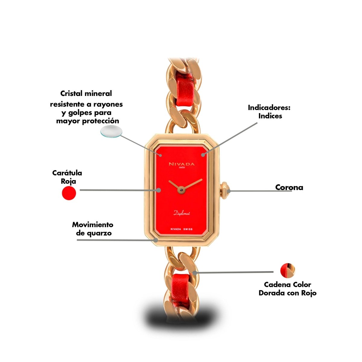Reloj Diplomat 111 Dama - Reloj Nivada Swiss