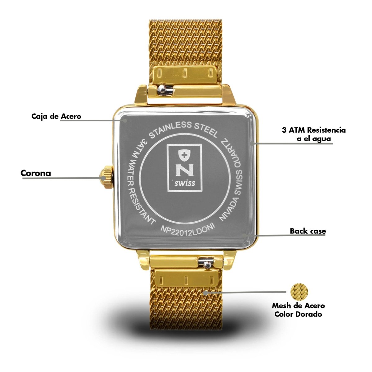 Reloj Diplomat 136 Dama - Reloj Nivada Swiss
