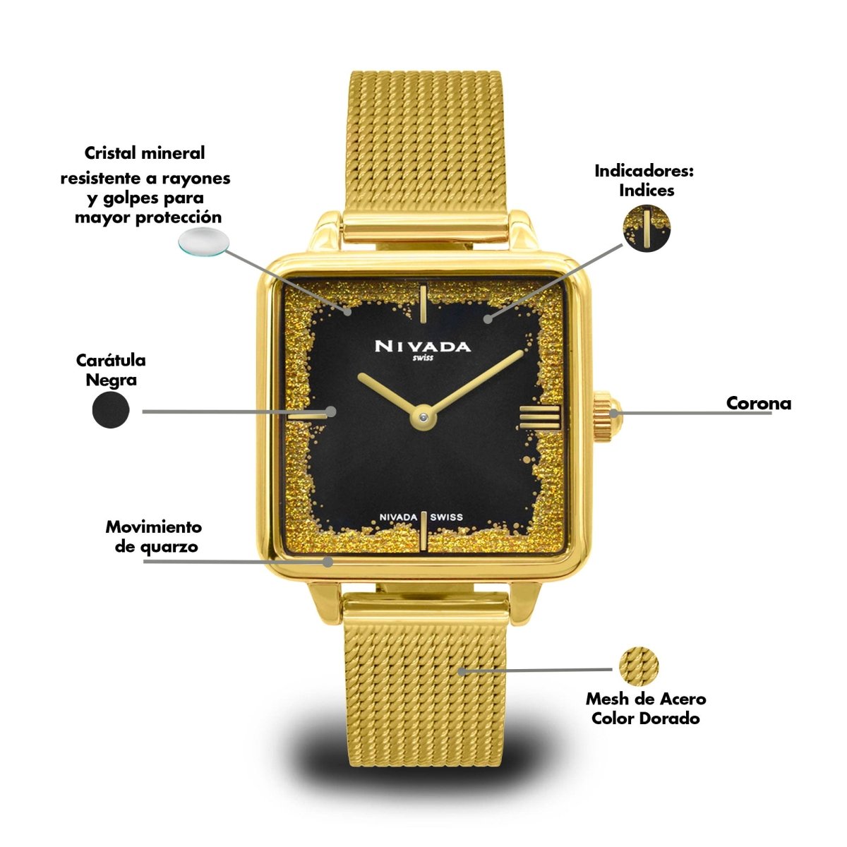 Reloj Diplomat 136 Dama - Reloj Nivada Swiss