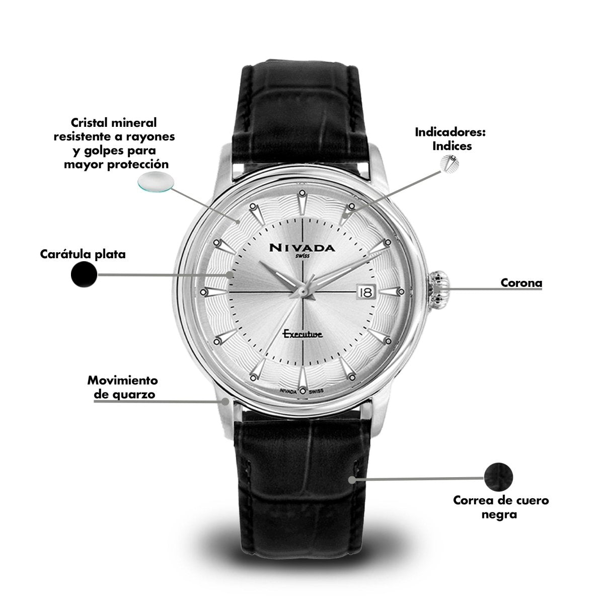 Reloj Executive 146 Dama - Reloj Nivada Swiss