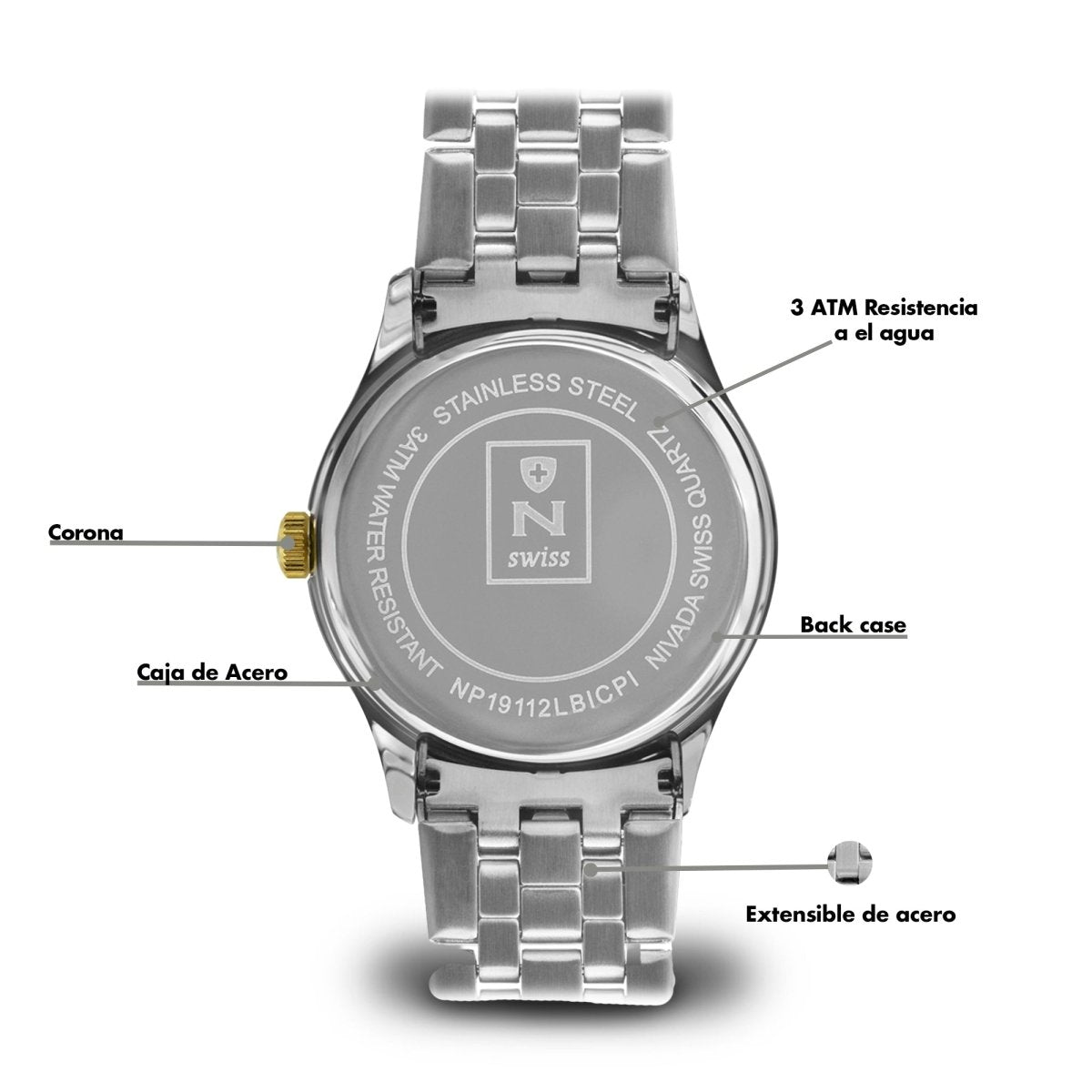 Reloj Executive 147 Dama - Reloj Nivada Swiss
