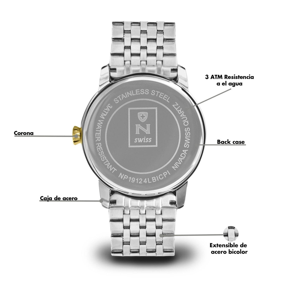 Reloj Executive 151 Dama - Reloj Nivada Swiss