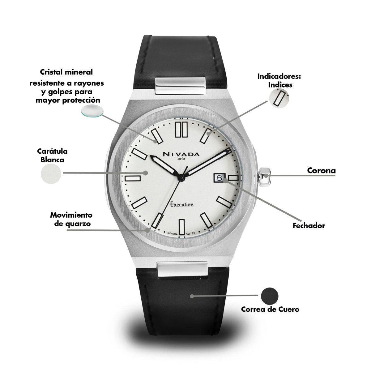 Reloj Executive 163 Dama - Reloj Nivada Swiss