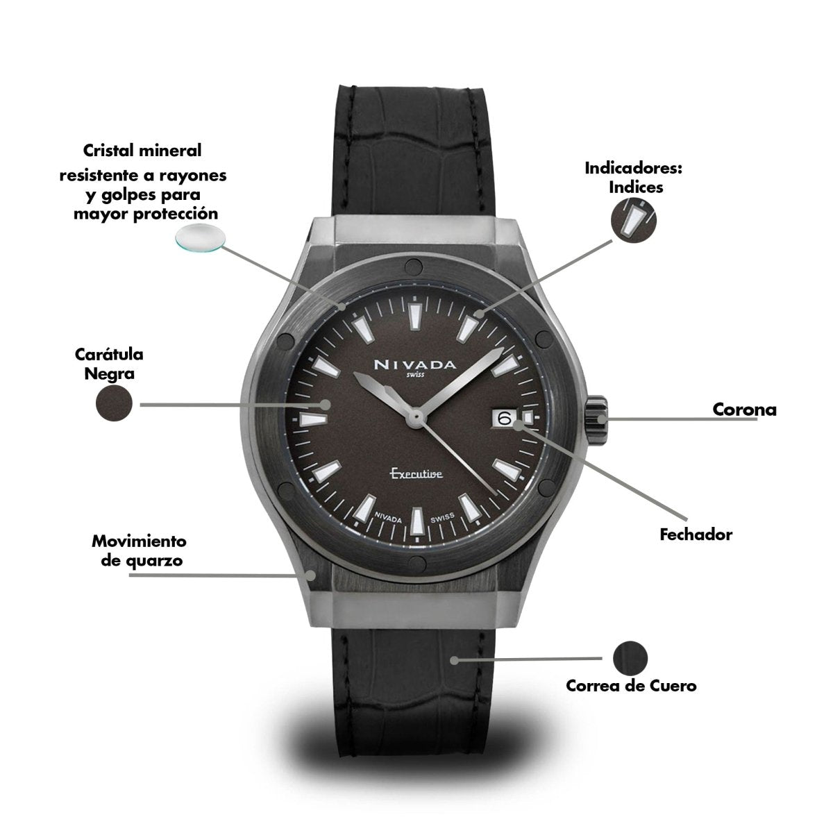 Reloj Executive 194 Dama - Reloj Nivada Swiss