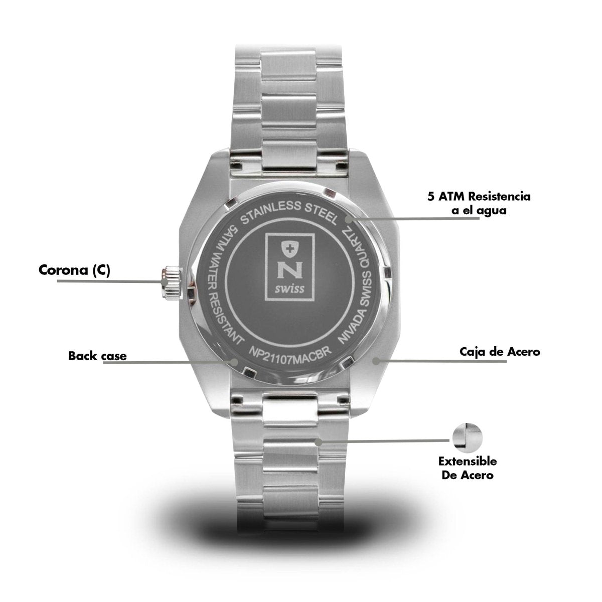 Reloj Executive 227 Caballero - Reloj Nivada Swiss
