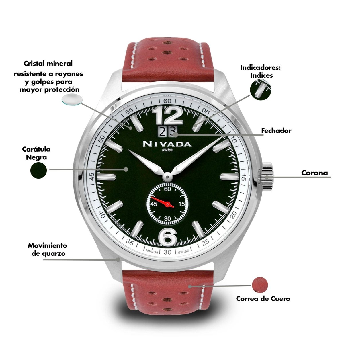 Reloj Executive 255 Caballero - Reloj Nivada Swiss