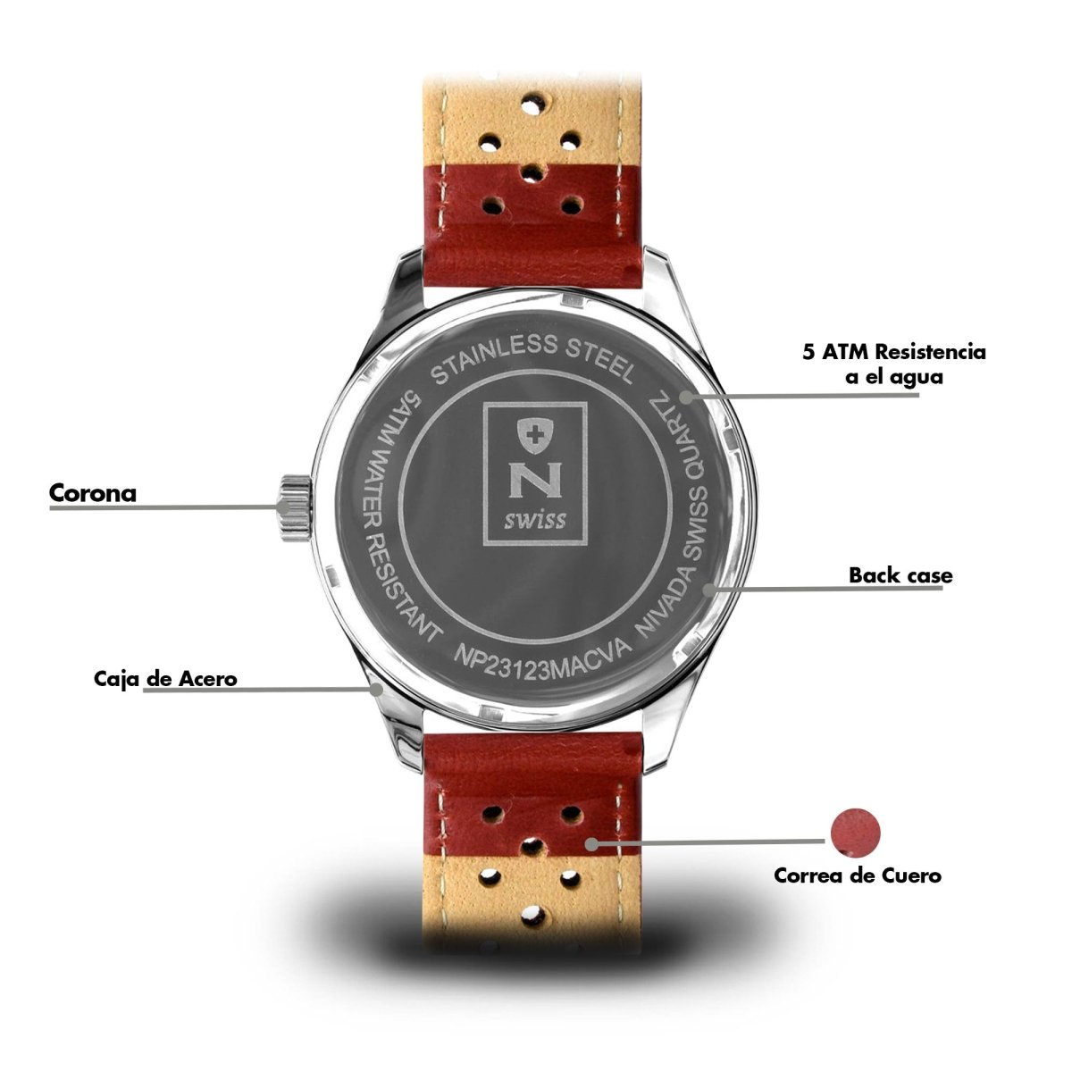 Reloj Executive 255 Caballero - Reloj Nivada Swiss