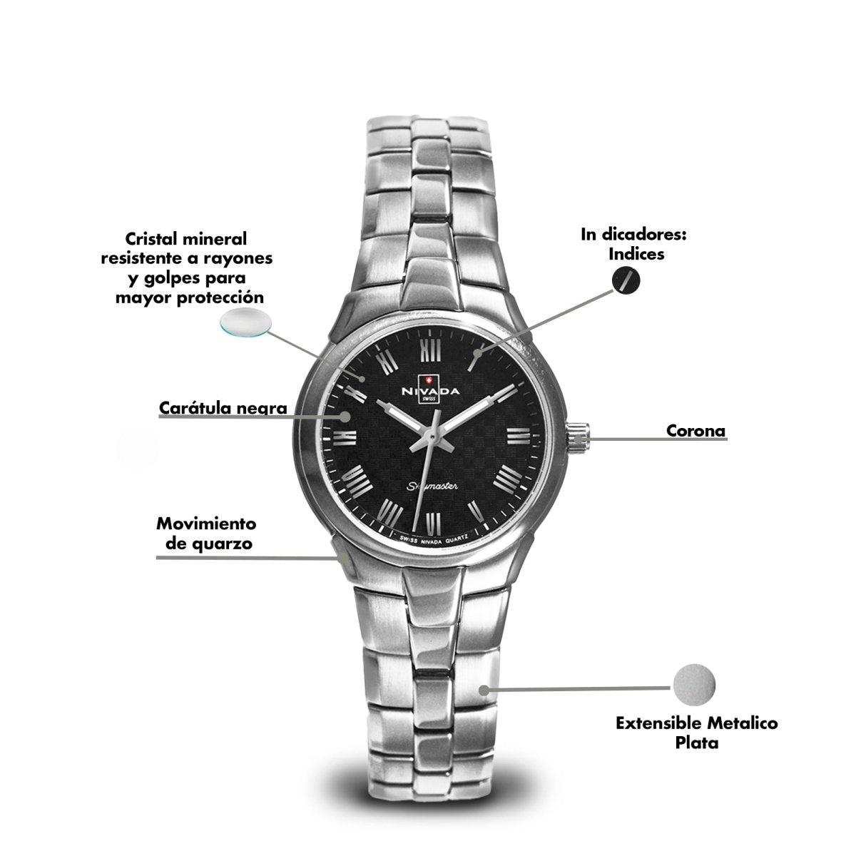 Reloj Executive 287 Dama - Reloj Nivada Swiss