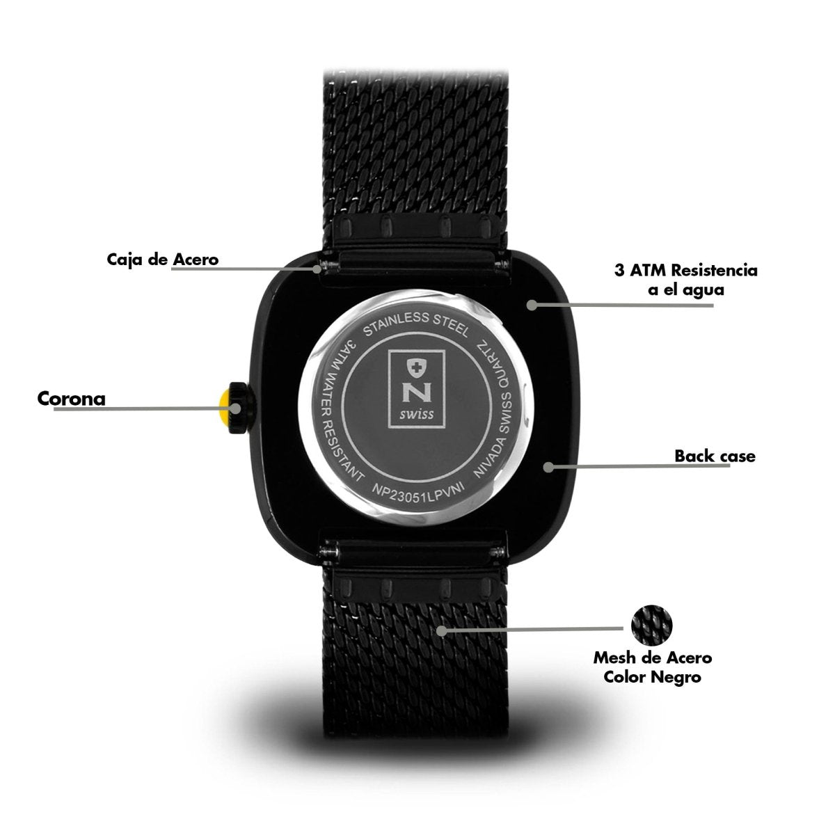 Reloj Fashion 111 Dama - Reloj Nivada Swiss