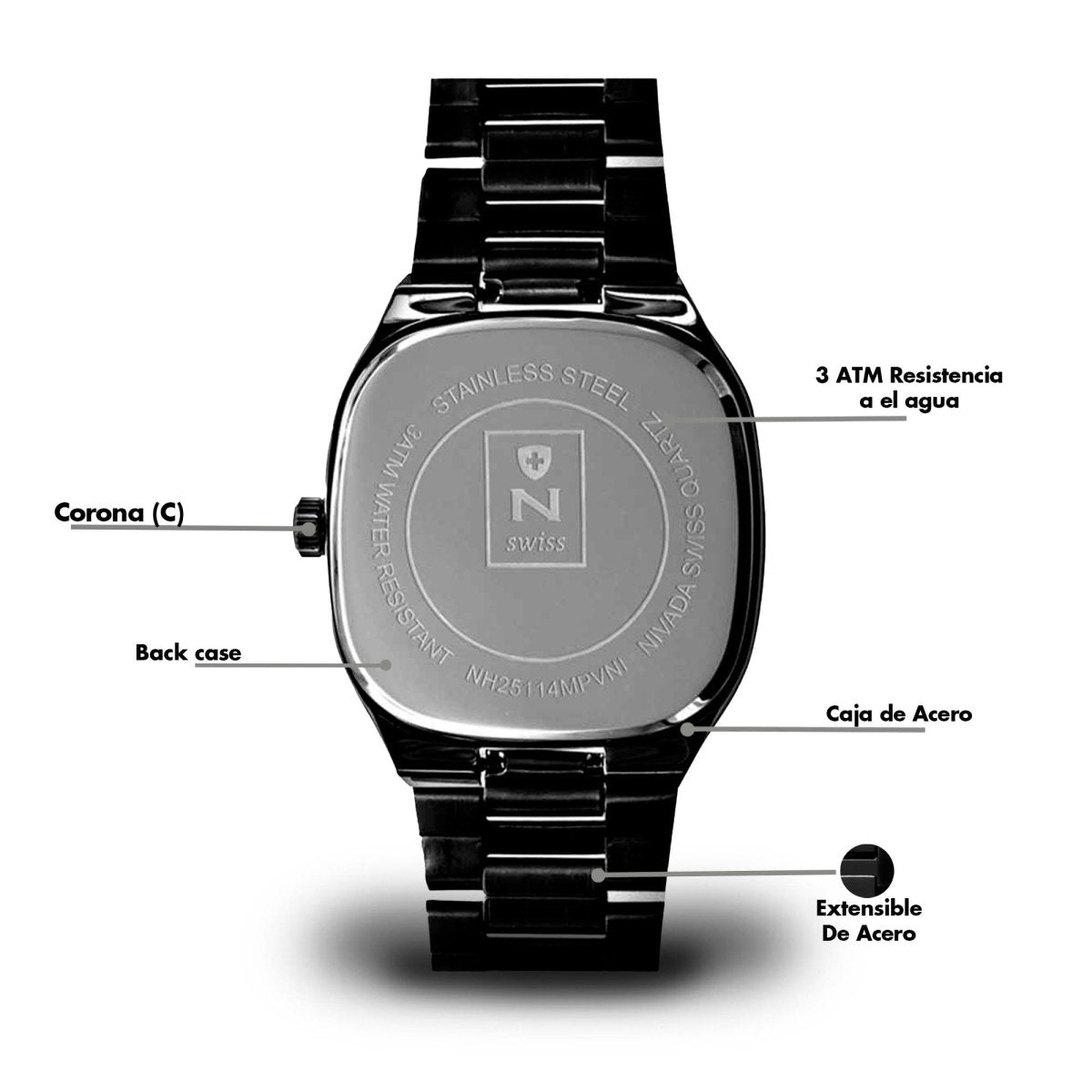 Reloj Fashion 120 Caballero - Reloj Nivada Swiss