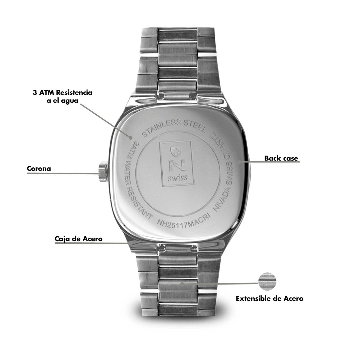 Reloj Fashion 123 Caballero - Reloj Nivada Swiss