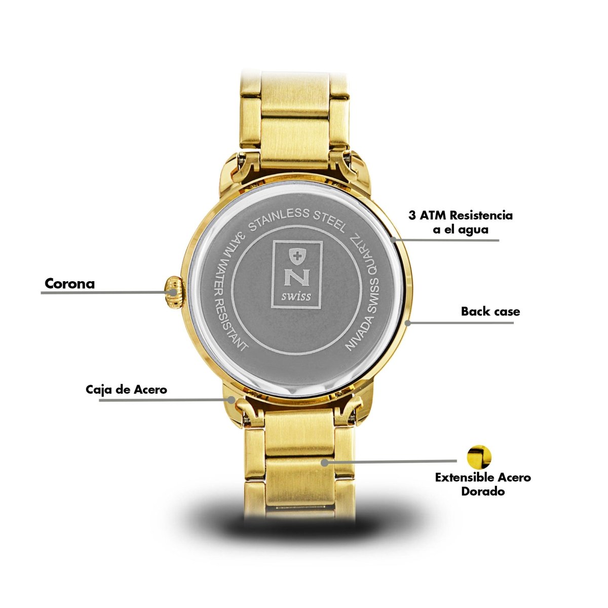Reloj Flower 105 Dama - Reloj Nivada Swiss