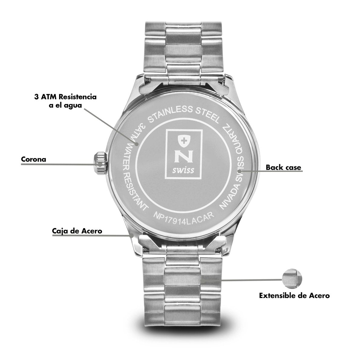 Reloj Grenchen 103 Dama - Reloj Nivada Swiss