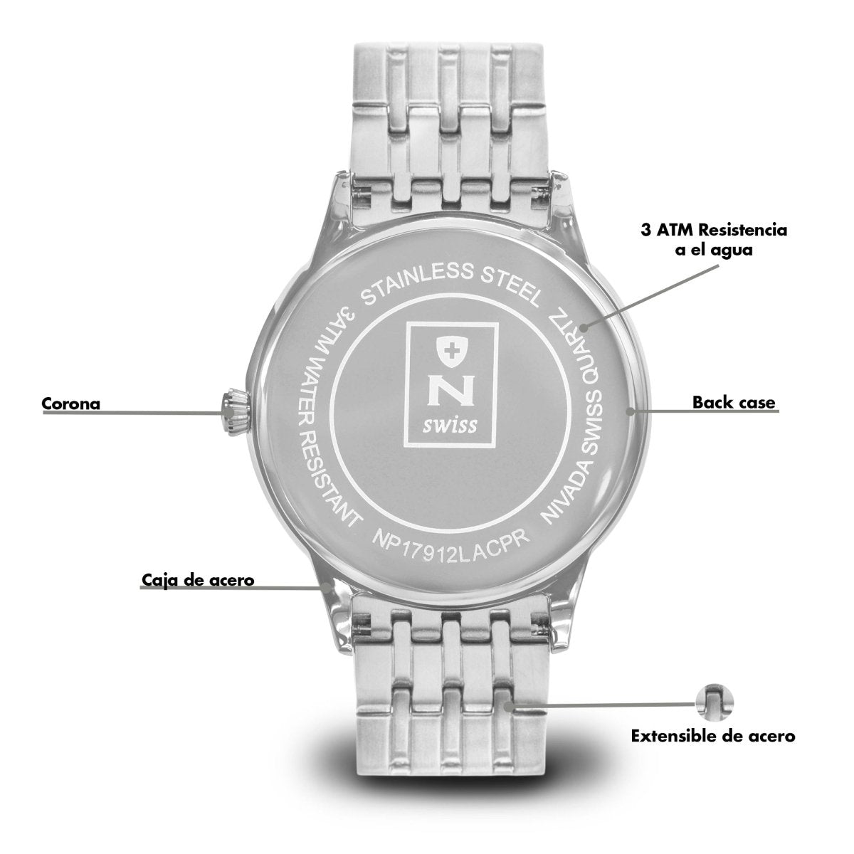 Reloj Grenchen 111 Dama - Reloj Nivada Swiss