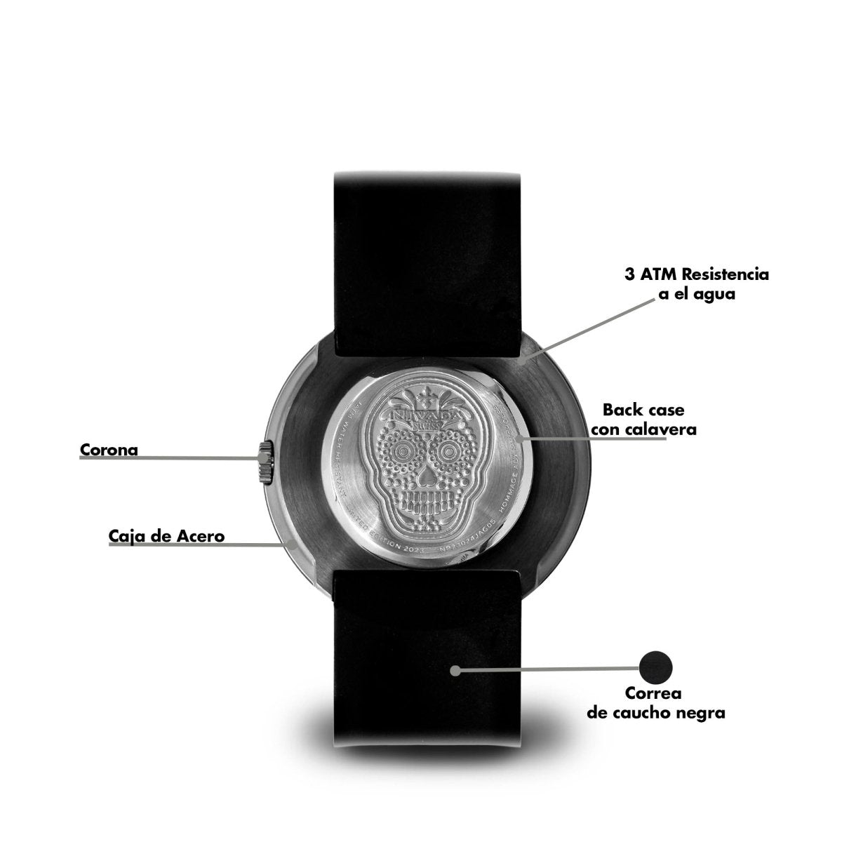 Reloj Huichol 104 Caballero - Reloj Nivada Swiss