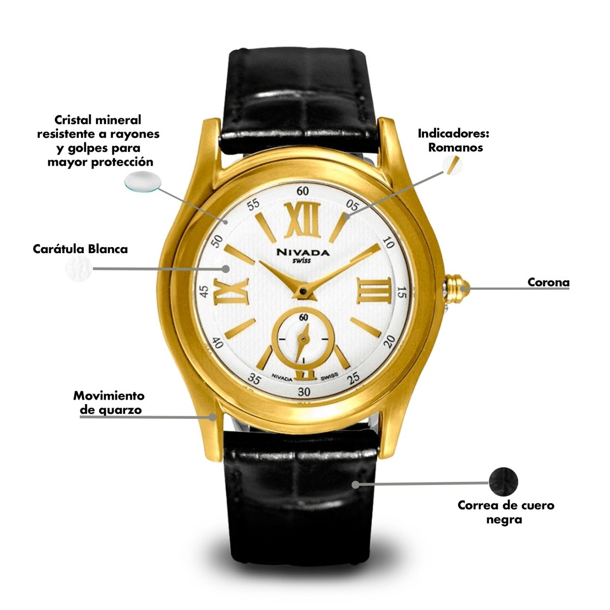 Reloj Millionaire 101 Dama - Reloj Nivada Swiss