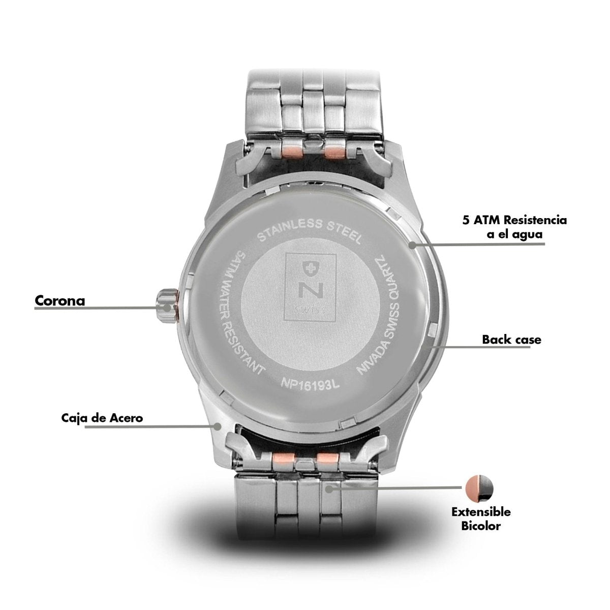 Reloj Millionaire 108 Dama - Reloj Nivada Swiss