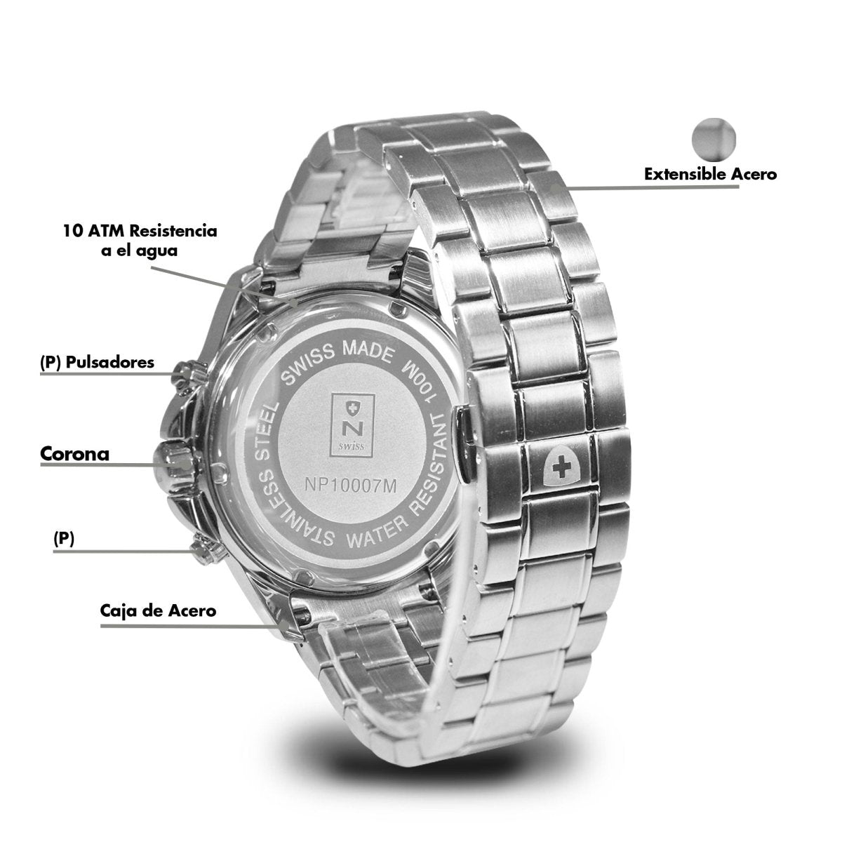 Reloj Moonmaster 151 Caballero - Reloj Nivada Swiss