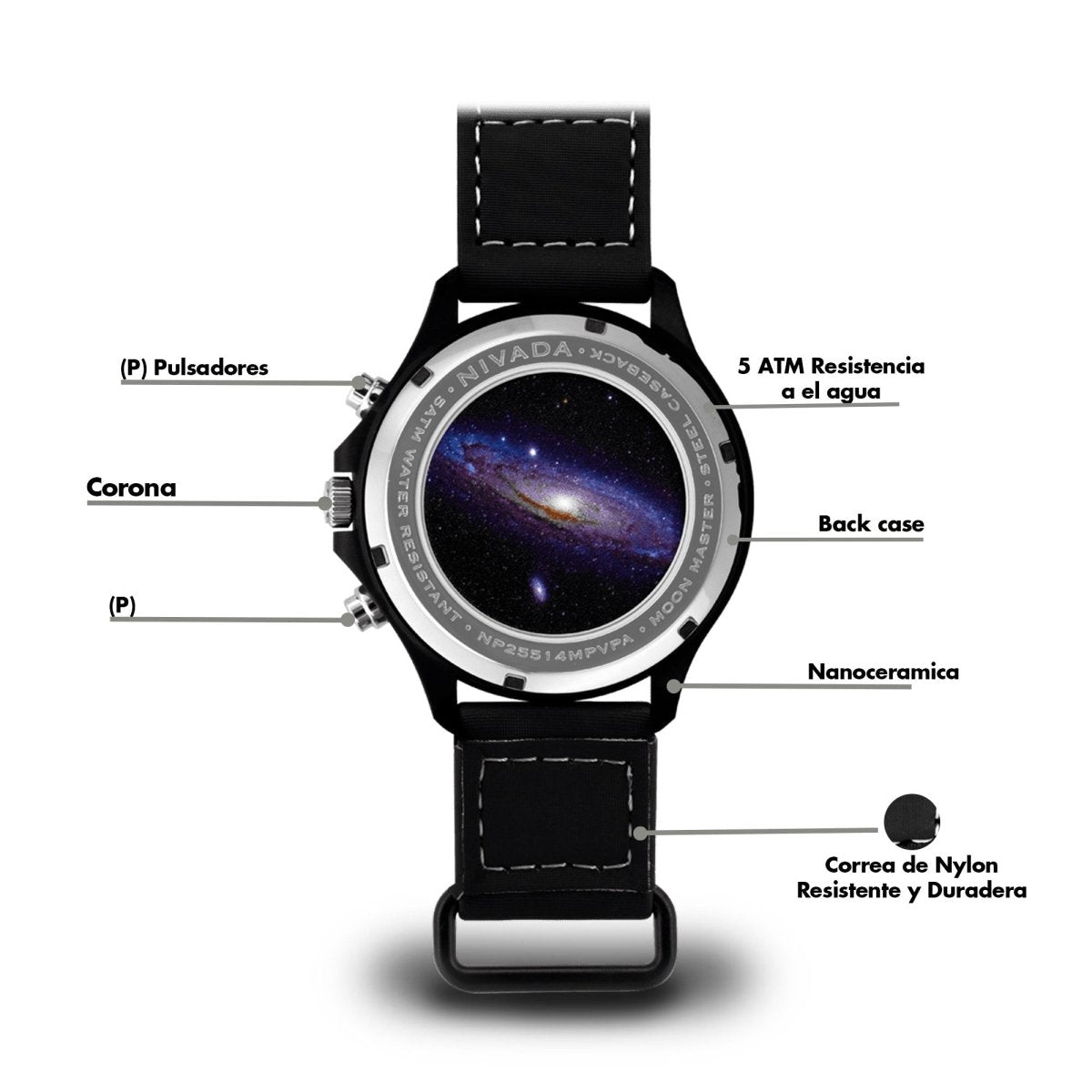 Reloj Moonmaster Ceramica 113 Caballero - Reloj Nivada Swiss