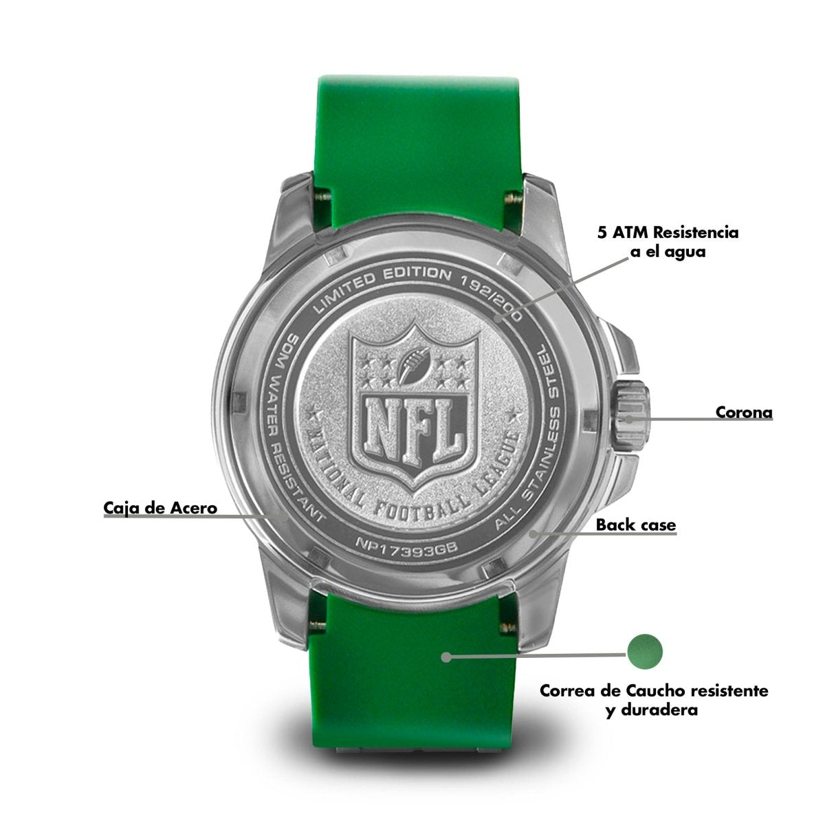 Reloj Nfl 100 Caballero - Reloj Nivada Swiss