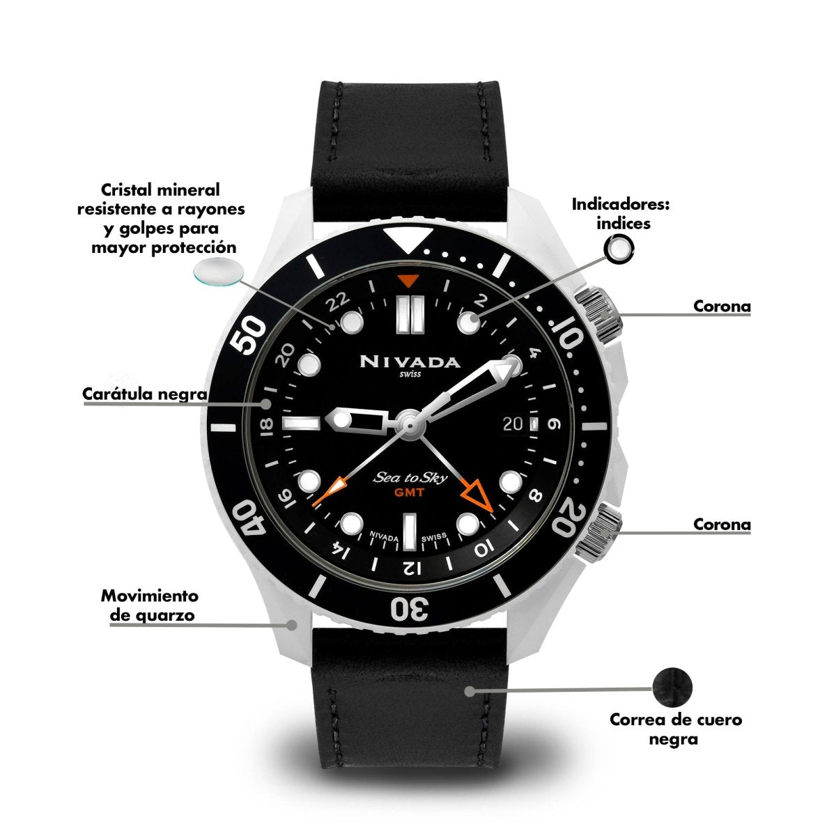 Reloj Sea To Sky 115 Caballero - Reloj Nivada Swiss