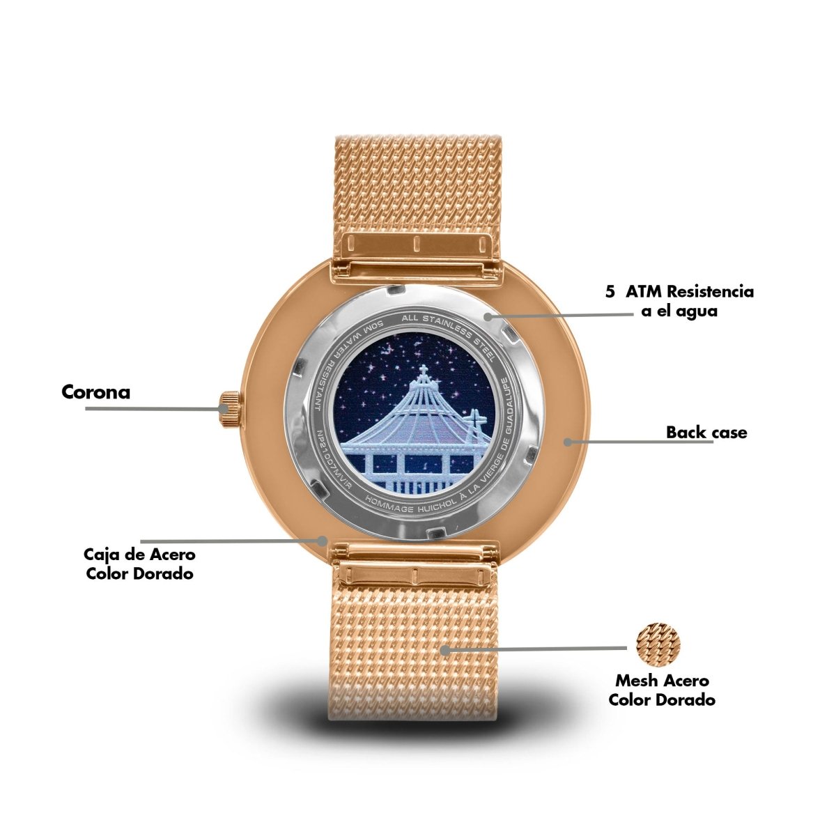 Reloj Virgen 101 Caballero - Reloj Nivada Swiss