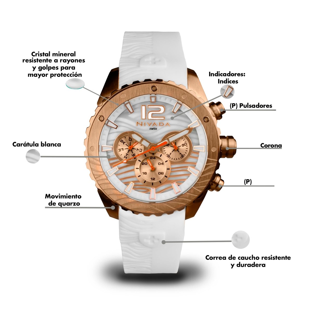 Reloj Waves 103 Dama - Reloj Nivada Swiss