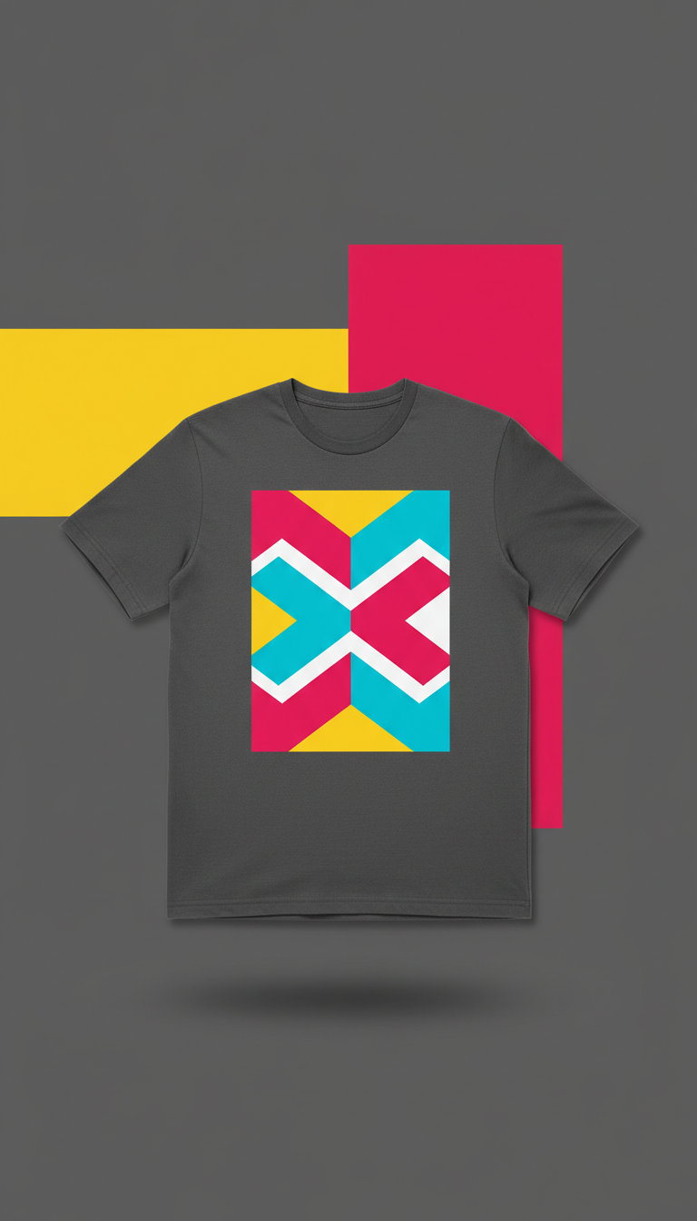 Camiseta gráfica Urban Charcoal logo urbano
