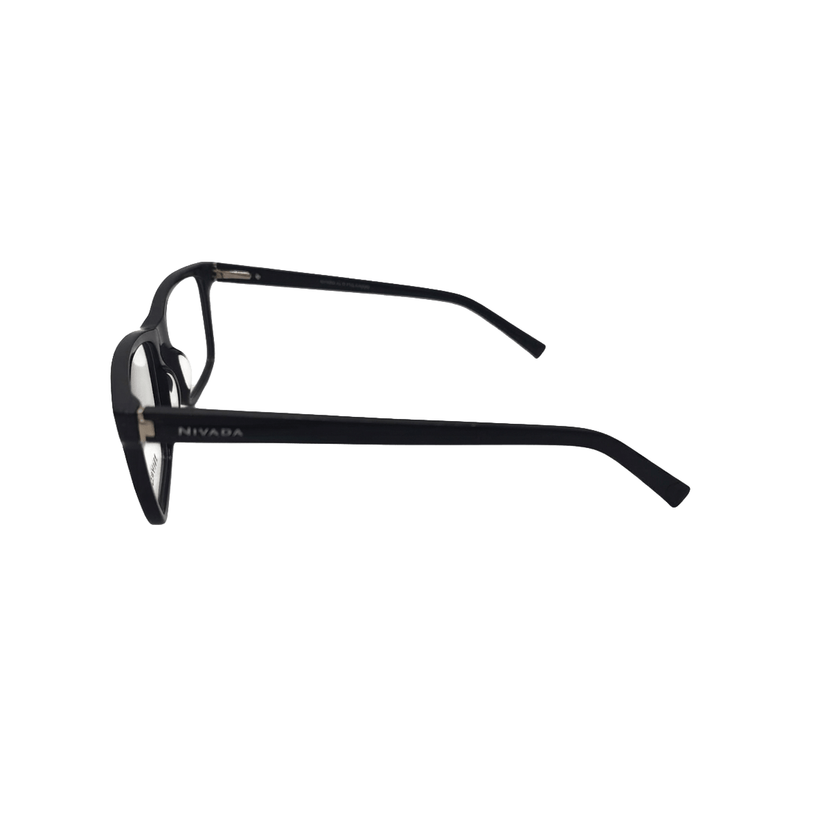 Armazón Oftálmico Nivada Minimalista Negro con Clip-On Solar Degradado - Reloj Nivada Swiss